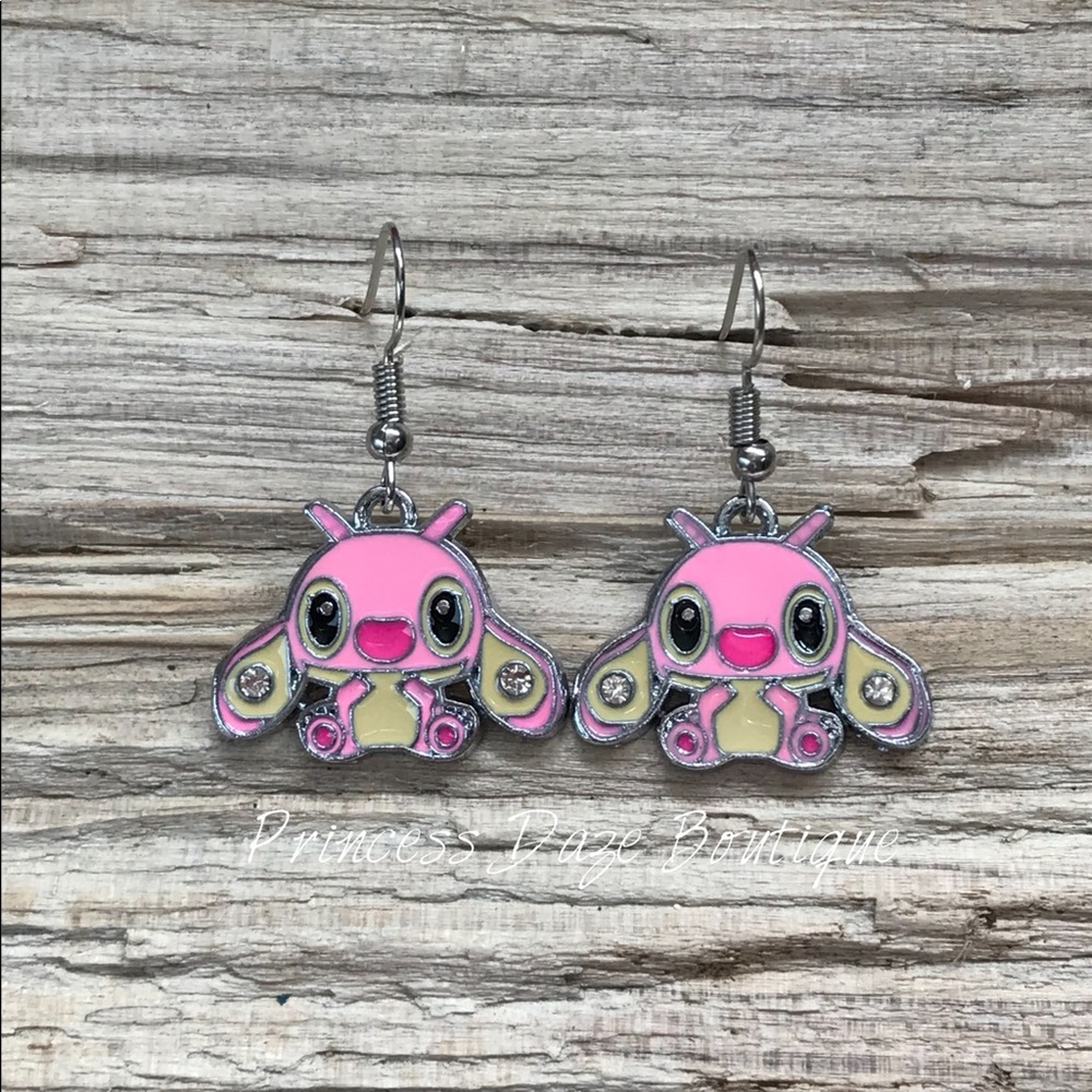 Angel Stitch‎ Dangle Earrings